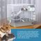 Show in main carousel: Prevue Pet Products Small Pet Haven 3-Story Small Pet Cage, Gray slide 2 of 10