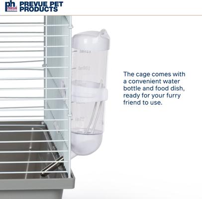 Show full view: Prevue Pet Products Small Pet Haven 3-Story Small Pet Cage, Gray slide 5 of 10