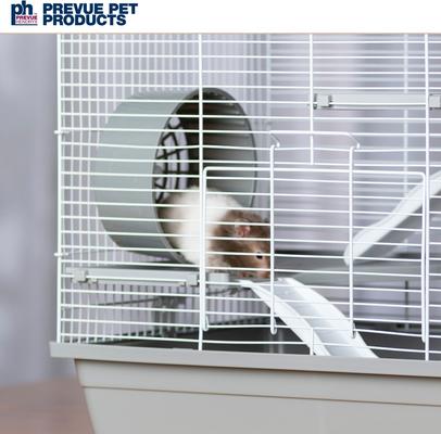 Show full view: Prevue Pet Products Small Pet Haven 3-Story Small Pet Cage, Gray slide 8 of 10