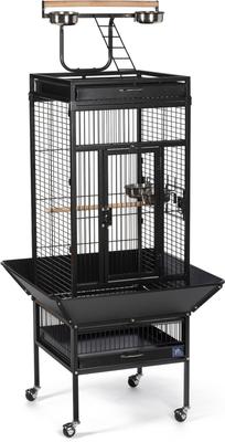 Show full view: Prevue Pet Products Small Select Parrot Cage, Black slide 1 of 10