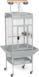 Prevue Pet Products Small Select Parrot Cage, Pewter