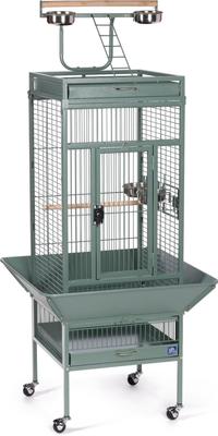 Show full view: Prevue Pet Products Small Select Parrot Cage, Sage Green slide 1 of 10