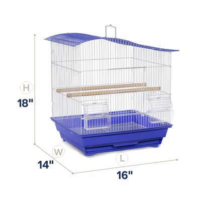 Show full view: Prevue Pet Products Soho Wave Top Roof Bird Cage slide 2 of 9