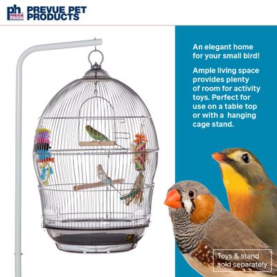 Show full view: Prevue Pet Products Sonata Bird Cage, Gray slide 2 of 9
