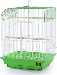 Prevue Pet Products Southbeach Flat Top Bird Cage, Green