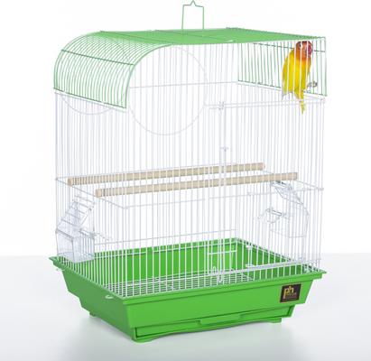 Show full view: Prevue Pet Products Southbeach Flat Top Bird Cage, Green slide 5 of 10