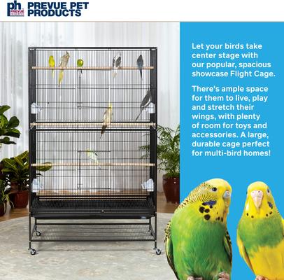Show full view: Prevue Pet Products Stand Flight Bird Cage slide 2 of 10