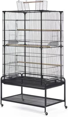 Show full view: Prevue Pet Products Stand & Playtop Flight Bird Cage slide 1 of 9