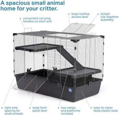 Show full view: Prevue Pet Products Suburban Universal Small Pet House slide 3 of 10