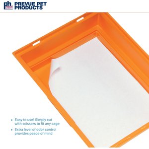 Prevue Pet Products T3 Antimicrobial Protected Paper Bird & Small Animal Cage Liner, 21.5 in x 100 ft
