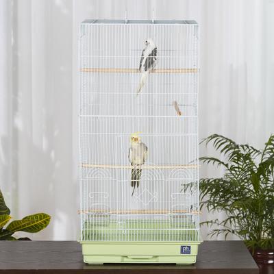 Show full view: Prevue Pet Products Tall Tiel Bird Cage, Green slide 4 of 10