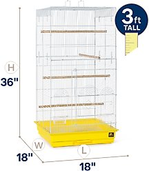 Prevue Pet Products Tall Tiel Bird Cage, Yellow slide 2 of 9