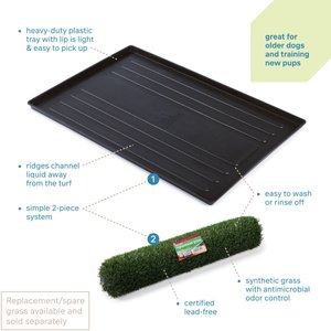 Prevue Pet Products Tinkle Turf System for Dogs, Large