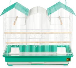 Prevue Pet Products Triple Roof Bird Cage, Green