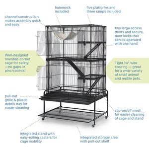 Prevue Pet Products Two Story Small Pet Home