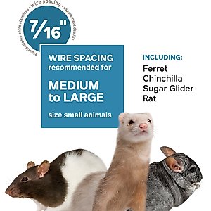 Prevue Pet Products Two Story Small Pet Home