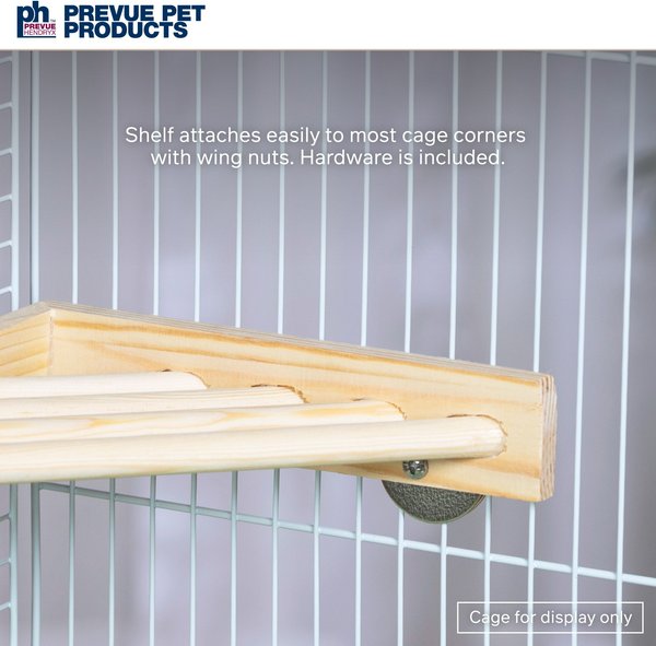 Prevue Pet Small Animal Corner Shelf - Wooden Platform For Hamsters, Gerbils, Mice - View #9