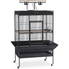 Prevue Pet Products Wrought Iron Select Bird Cage, Black Hammertone