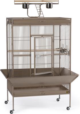 Show full view: Prevue Pet Products Wrought Iron Select Bird Cage, Coco Brown slide 2 of 6