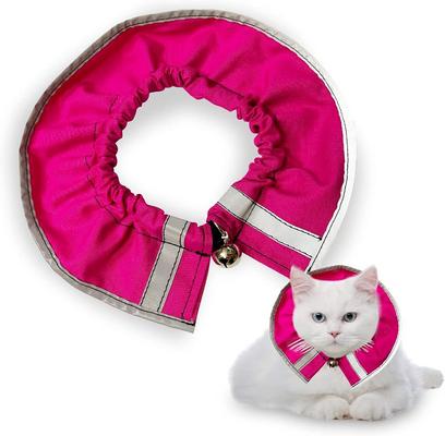 Show full view: Prey Saver Break Away Cat Collar, One Size, Flamingo Pink slide 1 of 7