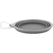 Show in main carousel: Prima Pets Collapsible Silicone Travel Dog & Cat Bowl with Carabiner, Large, Grey slide 4 of 7