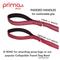 Show in main carousel: Prima Pets Dual-Handle Reflective Dog Leash, Large, 4-ft, Red slide 6 of 11