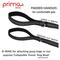 Show in main carousel: Prima Pets Dual-Handle Reflective Dog Leash, Medium, 4-ft, Black slide 6 of 11