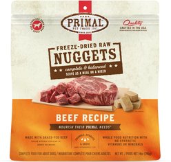 Primal Beef Formula + Pork Formula Nuggets Freeze-Dried Dog Food slide 2 of 9