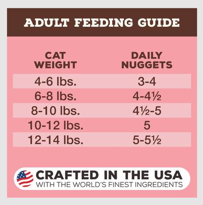 Show full view: Primal Beef & Salmon Formula Nuggets Grain-Free Raw Freeze-Dried Cat Food, 14-oz bag slide 9 of 11