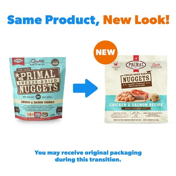 Primal Freeze-Dried Salmon & Sardine Nuggets