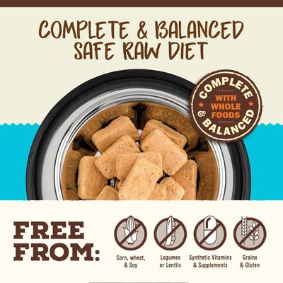 Show full view: Primal Chicken & Salmon Formula Nuggets Grain-Free Raw Freeze-Dried Cat Food, 14-oz bag slide 4 of 12