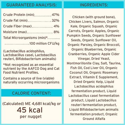 Show full view: Primal Chicken & Salmon Formula Nuggets Grain-Free Raw Freeze-Dried Cat Food, 5.5-oz bag slide 8 of 11
