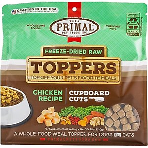 Primal Cupboard Cuts Beef Grain-Free Freeze-Dried Raw Dog Food Topper Primal Cupboard Cuts Beef Grain-Free Freeze-Dried Raw Dog Food Topper