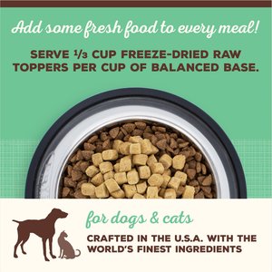 Primal Cupboard Cuts Chicken Grain-Free Freeze-Dried Raw Dog Food Topper, 18-oz bag