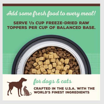 Show full view: Primal Cupboard Cuts Chicken Grain-Free Freeze-Dried Raw Dog Food Topper, 3.5-oz bag slide 9 of 11