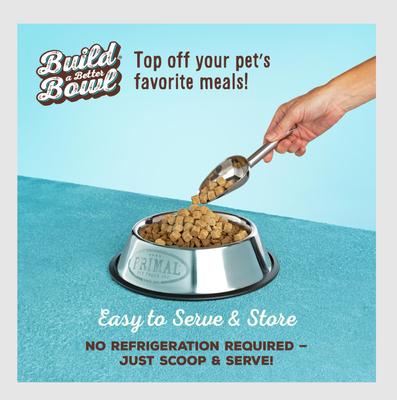 Show full view: Primal Cupboard Cuts Fish Grain-Free Freeze-Dried Raw Dog Food Topper, 18-oz bag slide 4 of 10