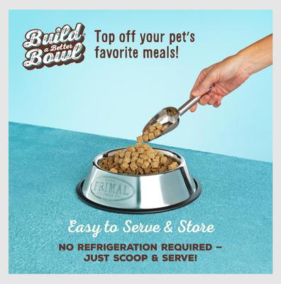 Show full view: Primal Cupboard Cuts Fish Grain-Free Freeze-Dried Raw Dog Food Topper, 3.5-oz bag slide 4 of 10