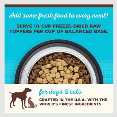 Show full view: Primal Cupboard Cuts Fish Grain-Free Freeze-Dried Raw Dog Food Topper, 3.5-oz bag slide 9 of 10