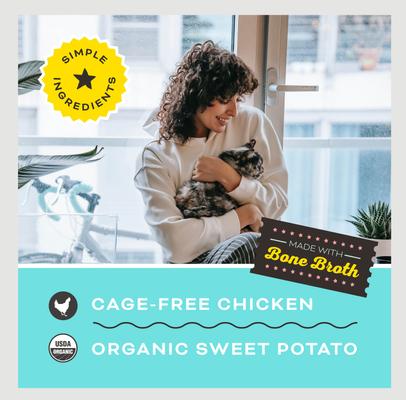 Show full view: Primal Give Pieces A Chance Chicken with Broth Flavored Jerky Cat Treats, 4-oz bag slide 5 of 10