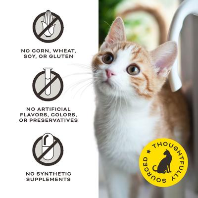 Show full view: Primal Give Pieces A Chance Chicken with Broth Flavored Jerky Cat Treats, 4-oz bag slide 6 of 10