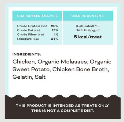 Show full view: Primal Give Pieces A Chance Chicken with Broth Flavored Jerky Cat Treats, 4-oz bag slide 8 of 10