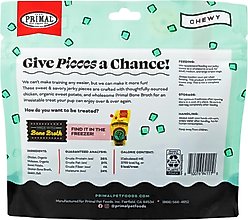 Primal Give Pieces A Chance Chicken with Broth Flavored Jerky Dog Treats, 4-oz bag slide 2 of 8