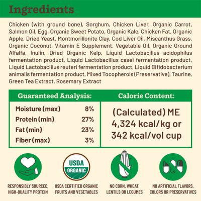 Show full view: Primal Kibble in the Raw Small Breed Recipe Non-GMO Freeze-Dried Dog Food, 86.4-oz bag, 1 count slide 8 of 10