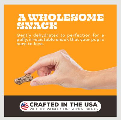 Show full view: Primal Let's All Get A Lung Beef Flavored Crunchy Dog Treats, 1.5-oz bag slide 6 of 8