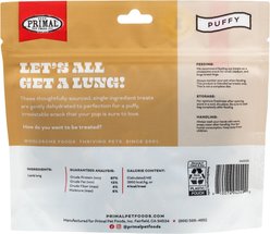 Primal Let's All Get A Lung Lamb Flavored Crunchy Dog Treats, 1.5-oz bag slide 2 of 7