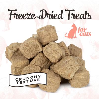 Show full view: Primal Liver, Laugh, Love for Cats! Simply Pork Flavored Crunchy Cat Treats, 1.5-oz bag slide 4 of 10