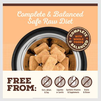 Show full view: Primal Pork Formula Nuggets Grain-Free Raw Freeze-Dried Cat Food, 5.5-oz bag slide 3 of 11