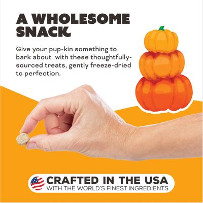 Show full view: Primal Pumpkin for My Pumpkin Chicken & Pumpkin with Goat Milk Flavored Crunchy Dog Treats, 2-oz bag slide 7 of 9
