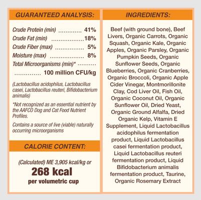 Show full view: Primal Raw Pronto Beef Recipe Dog Freeze-Dried Food, 16-oz bag slide 7 of 11