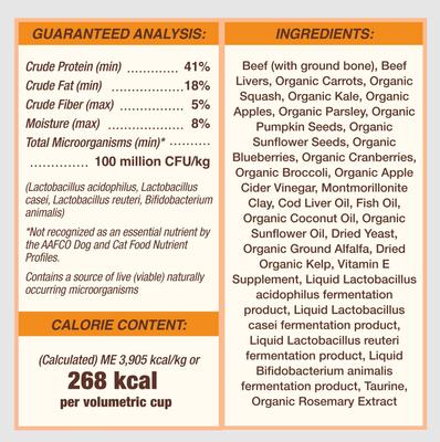 Show full view: Primal Raw Pronto Beef Recipe Dog Freeze-Dried Food, 7-oz bag slide 7 of 11